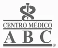 Logo with a stylized medical symbol above the text "CENTRO MÉDICO ABC" in bold, uppercase letters.